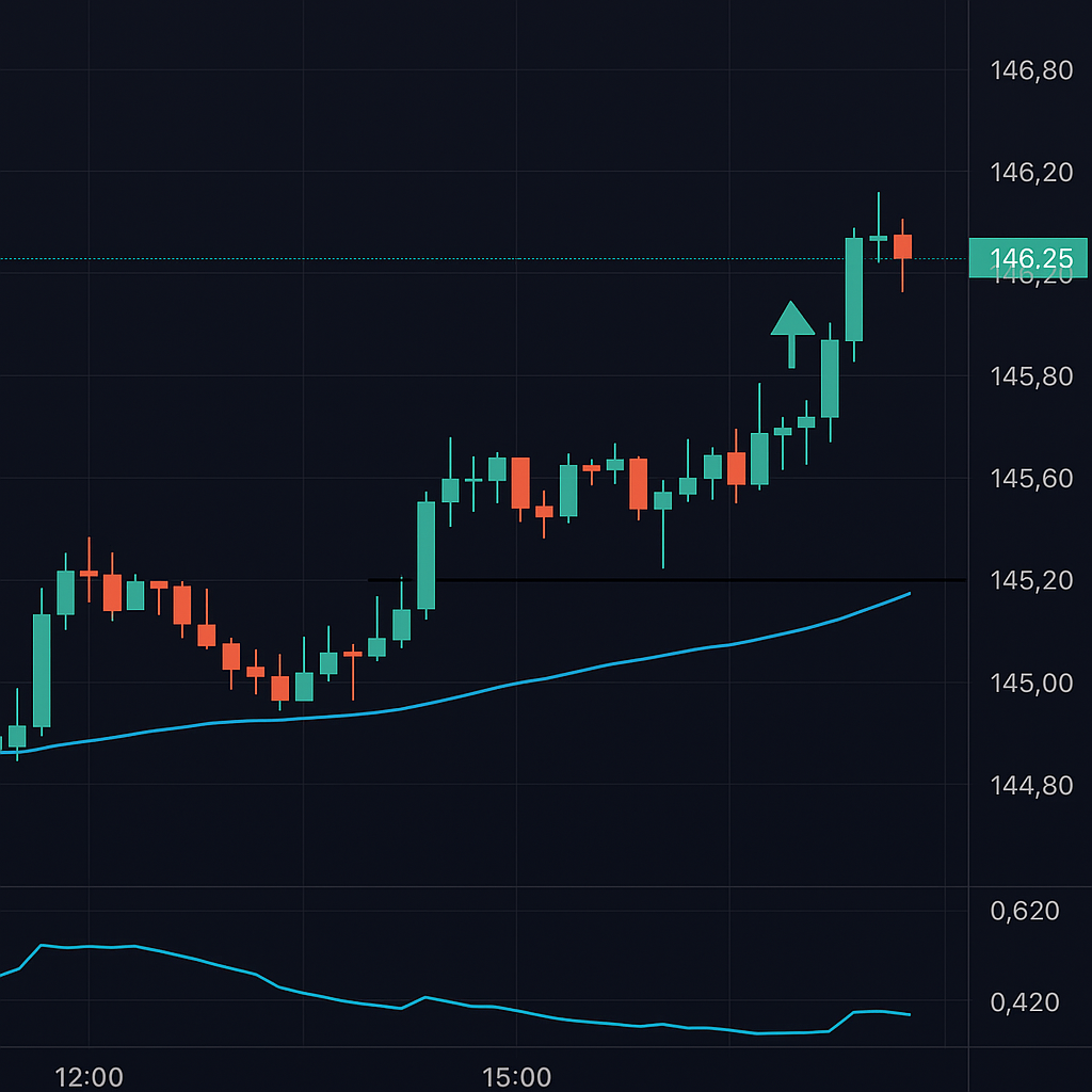 USDJPY chart
