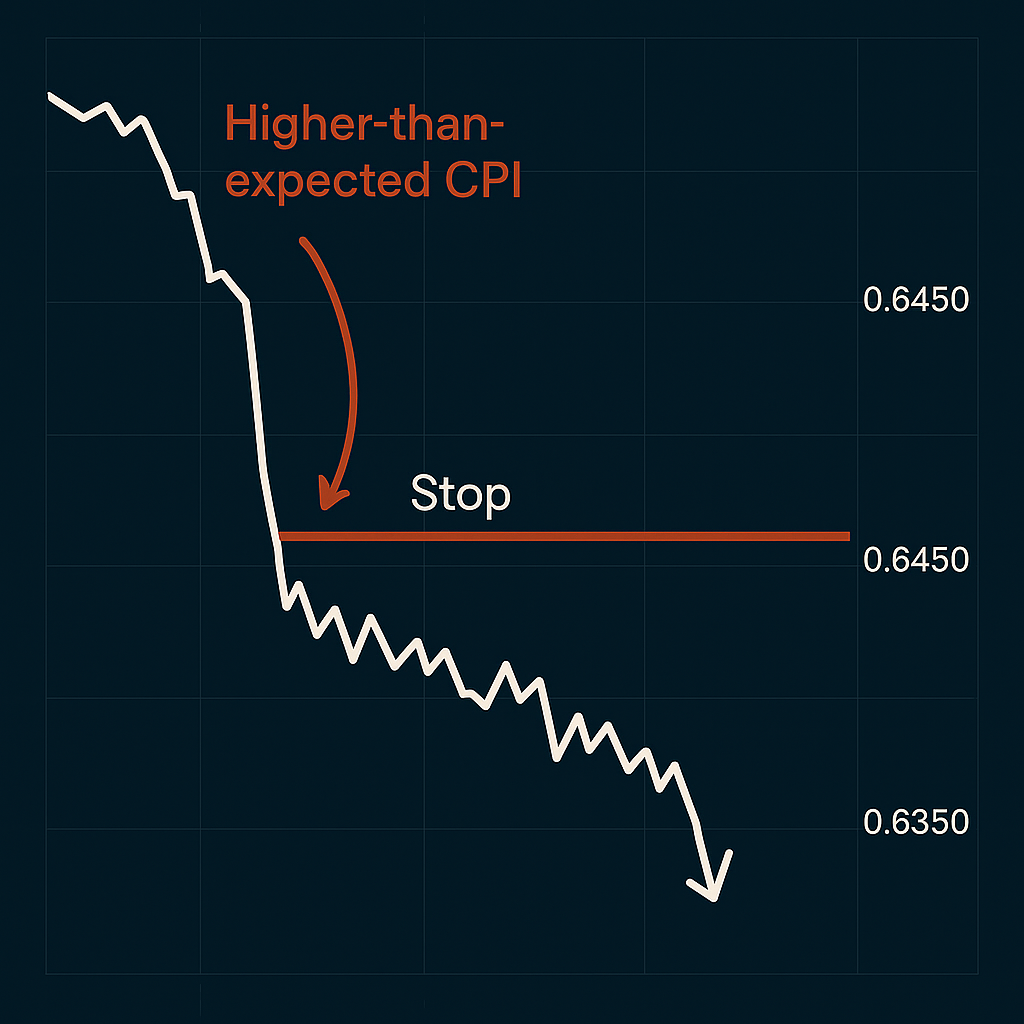 Sharp AUD/USD Decline After U.S. CPI Surprise
