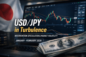 USD/JPY price volatility during intervention watch in Jan–Feb 2026